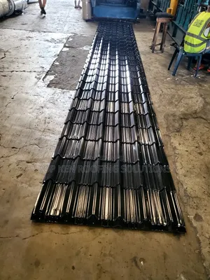 Black Steptiles Aluminium Sheet 0.55mm