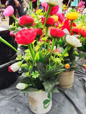 Artificial Decorative Mug Flower