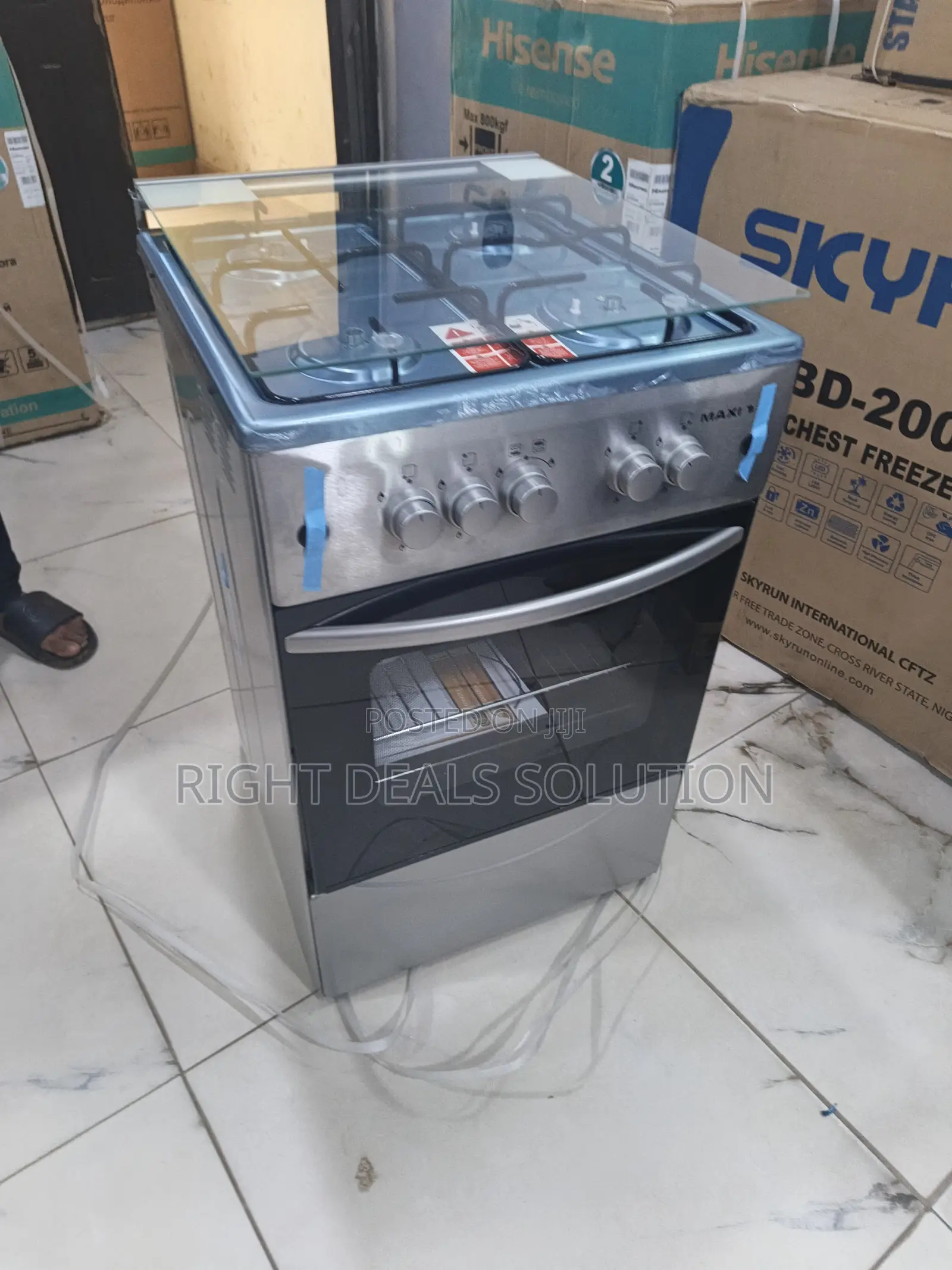 Maxi Gas Cooker With Spacious Oven