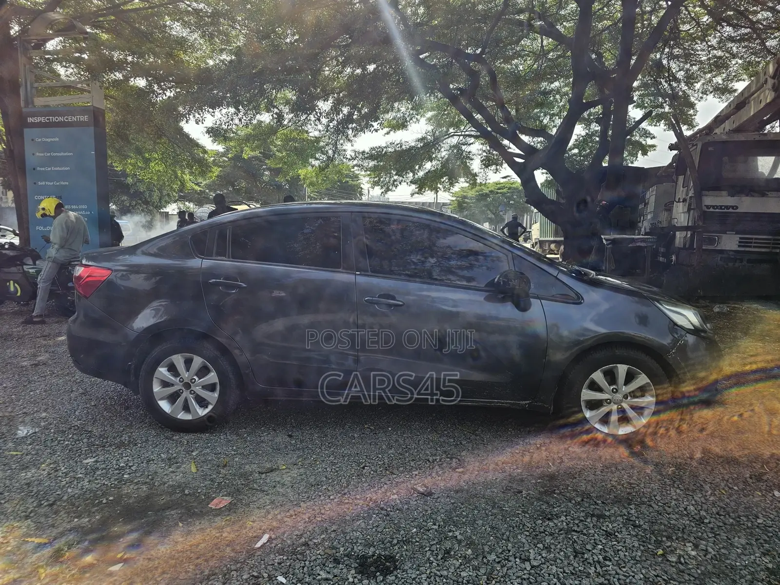 Kia Rio 2014 Gray