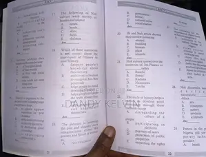 Multiple-Choice Past Question and Answers in History for JSS/BECE.