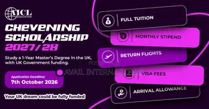 Chevening Scholarship 2027/2028