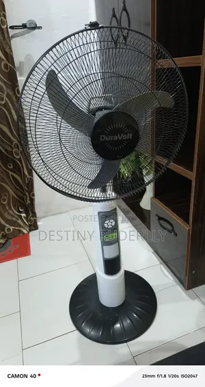 Duravolt 18-Inch Rechargeable Fan With Solar Panel – Battery Issue