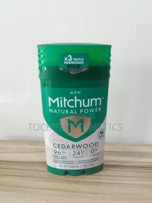 Mitchum Men Natural Power Cedarwood Solid Deodorant