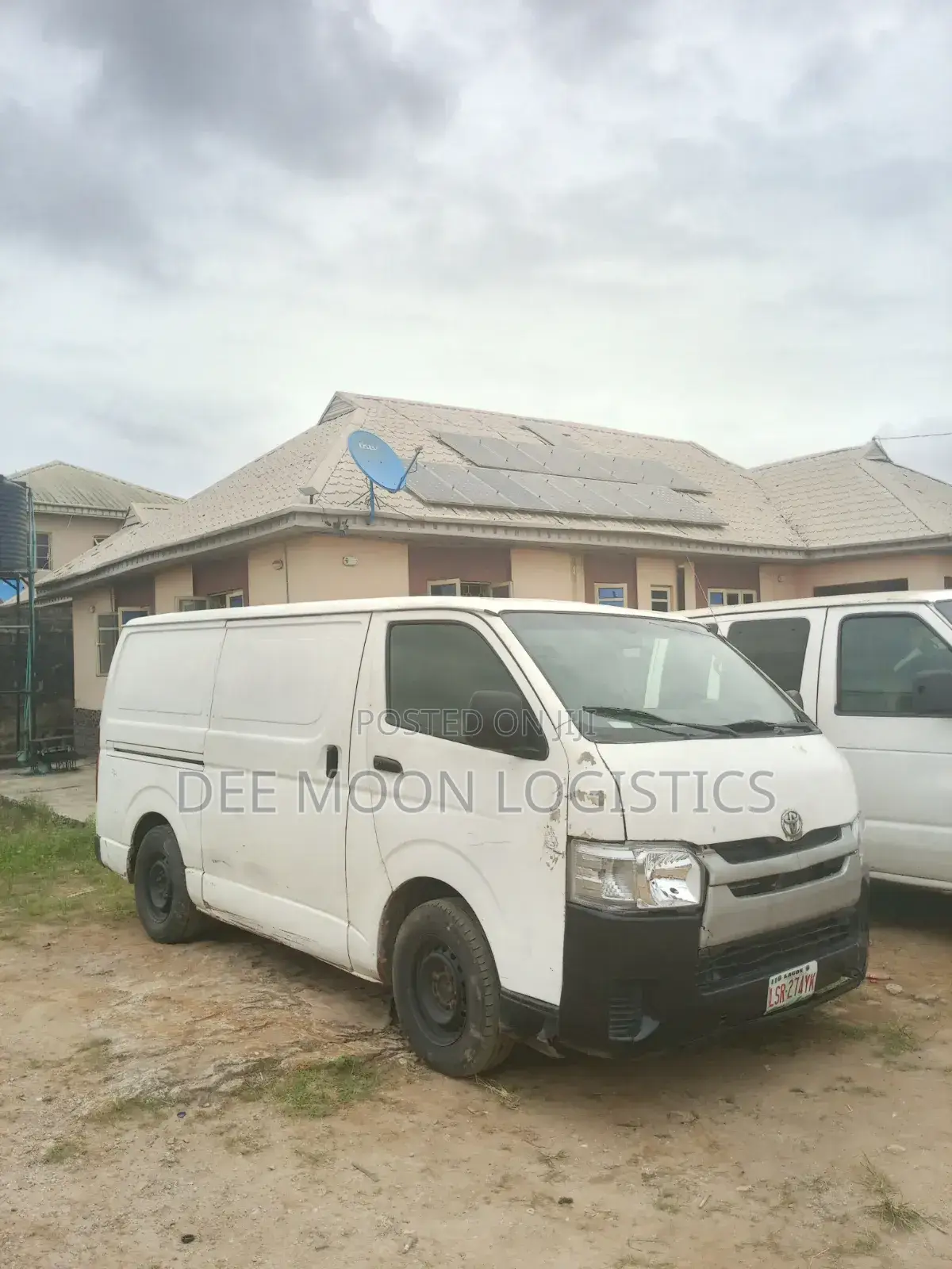 Van for Moving Goods and Properties Available