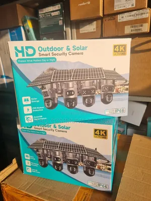 4G Dual Lens Solar Camera 360 Degrees PTZ