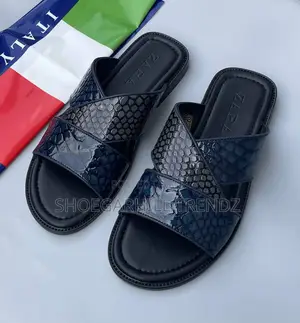 Zara PalmQuality Leather Slippers