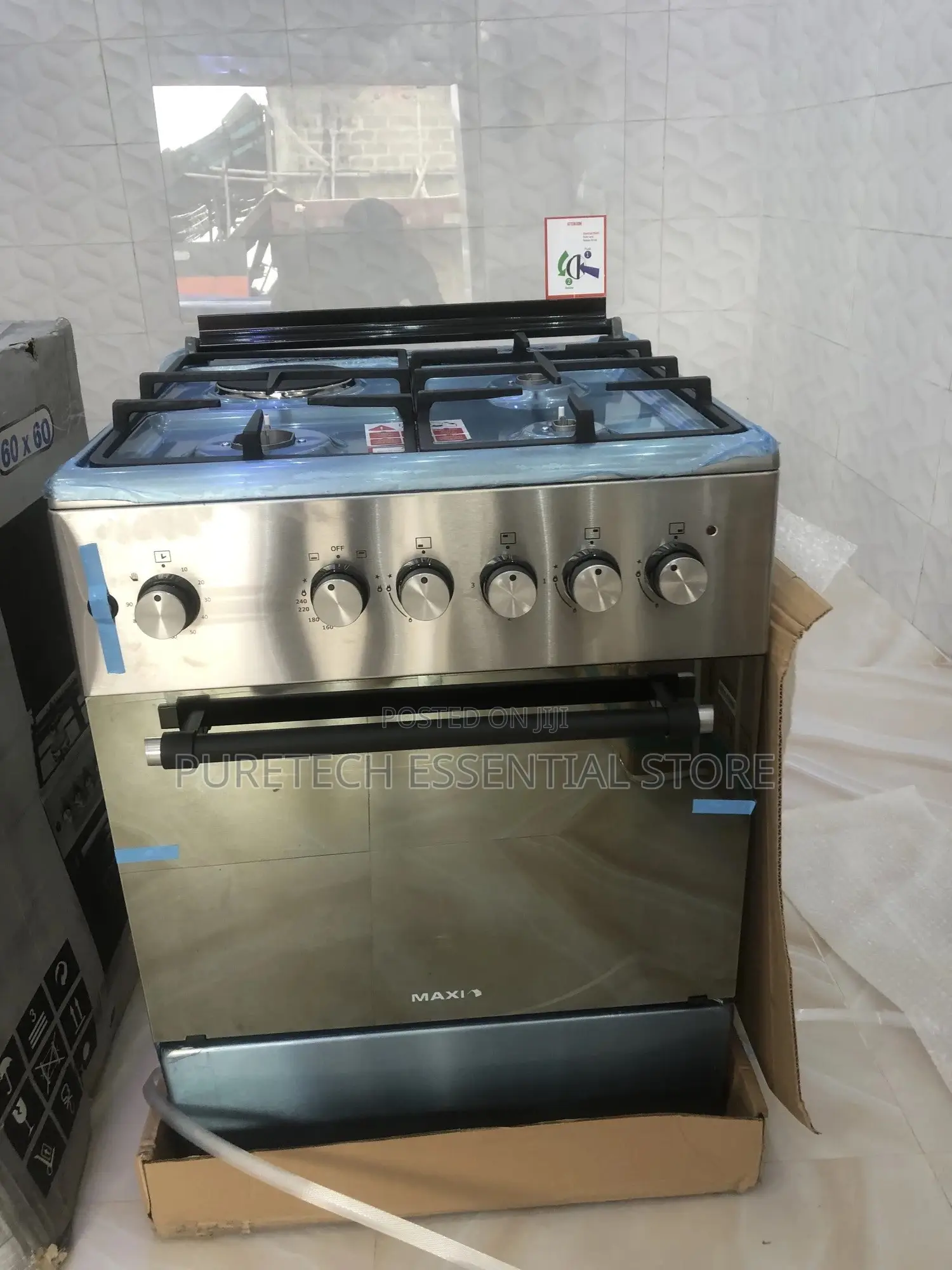 New Maxi 60x60 Standing Gas Cooker (Maxi Style)