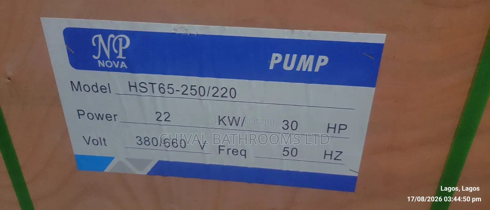 Nova Pump Surface 30hp