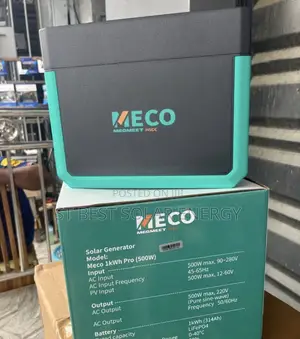 1kwh Pro (500W) Meco Solar Generator