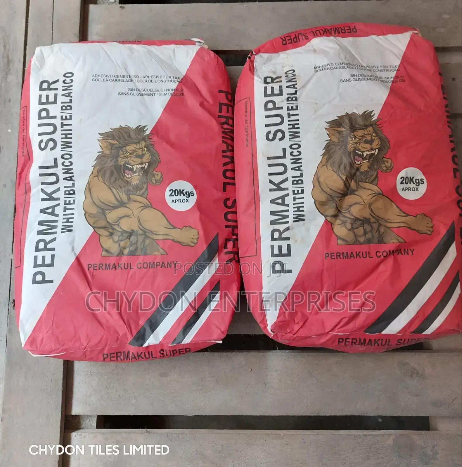 Permakul Super White Gum Cement 20kg