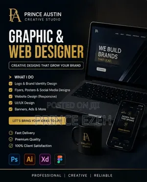 Professional Graphic Web Designer | Logo, Branding, Website More