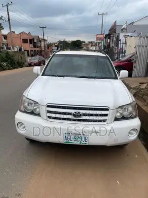 Toyota Highlander Limited V6 FWD 2003 White