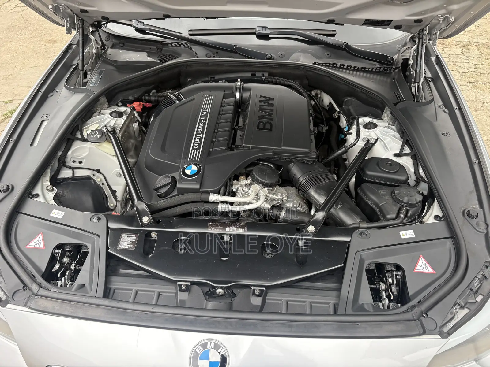 BMW 535i 2012 Silver