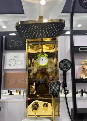 Golden Mixer Shower Executive Aesthetic