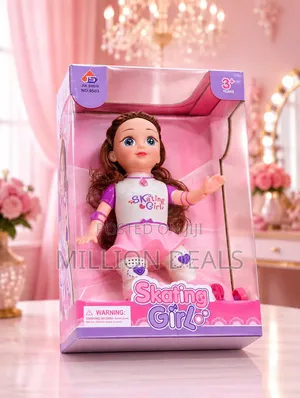 Skating Girl Doll With Roller Skates Ages 3+