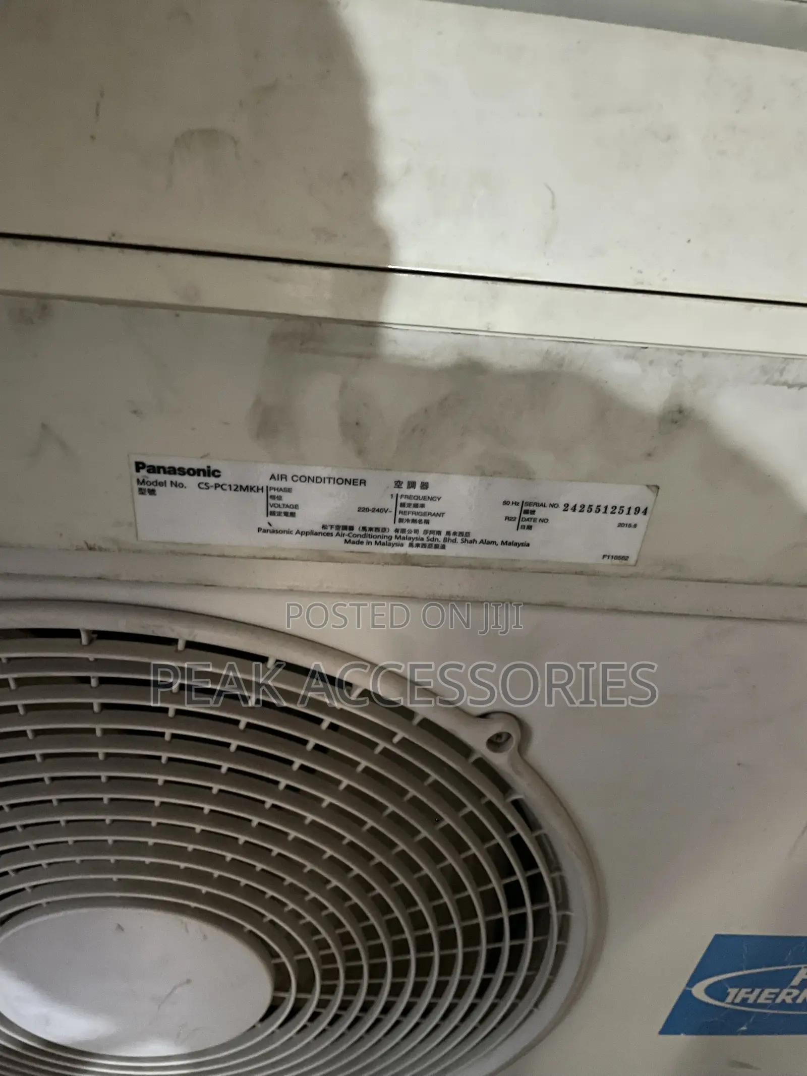 1.5hp Panasonic / Thermocool Split AC