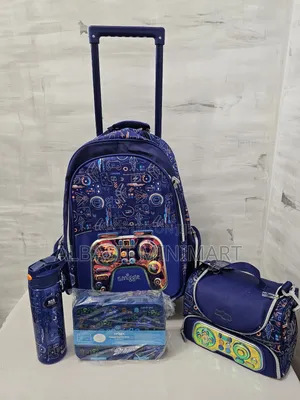 Smiggle 5 in 1 Trolley School Bag
