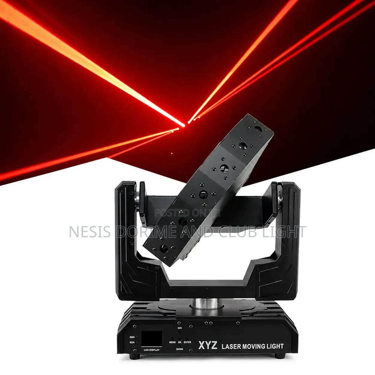 Xyz Moving Head Red Colour Laser Light