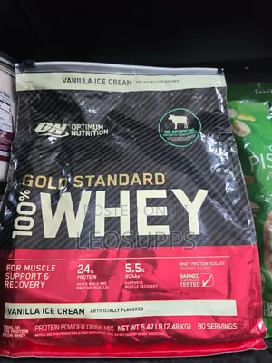 Optimum Nutrition Gold Standard Whey Protein 5.47LB 80 Serviny
