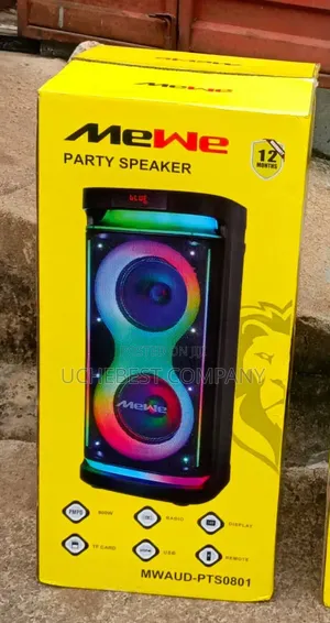 Party Speaker Available