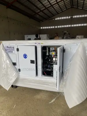 Perkins 50kVA Soundproof Generator for Commercial Buildings
