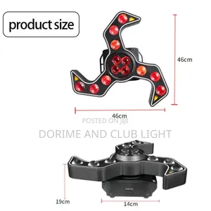 3 Arms Star Burst Moving Head Light