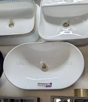 Countertop Wash Hand Basin, White