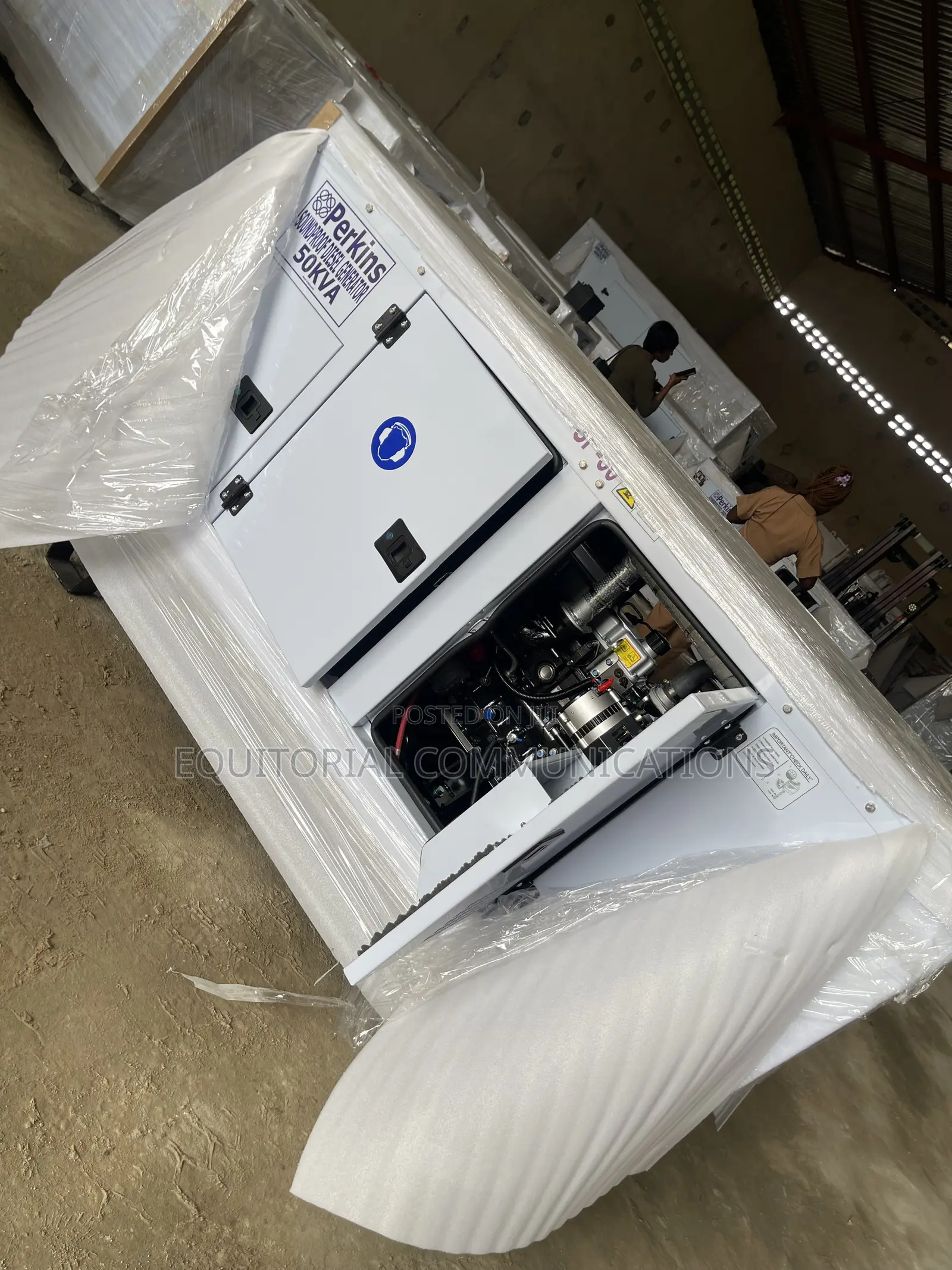 Perkins 50kVA Generator for Construction Sites