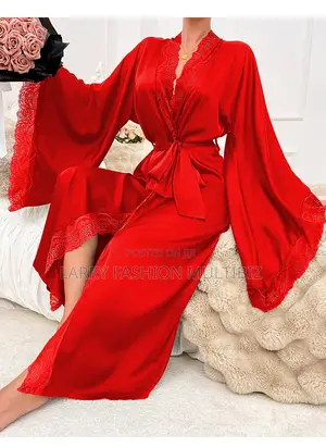 Long Lacey Robe