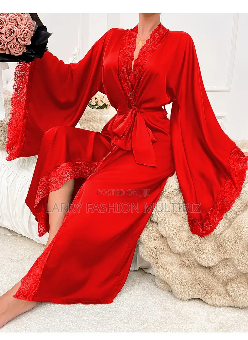 Long Lacey Robe