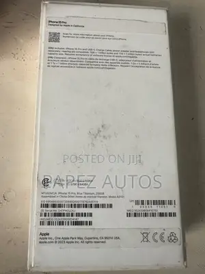 Apple iPhone 15 Pro 256 GB Blue