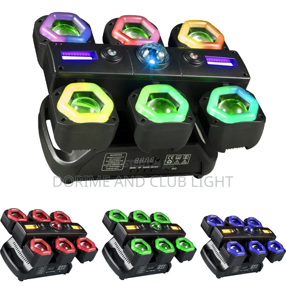 Led Viper 6 Rings Moving Head Light