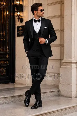 Black Formal Suits for Men