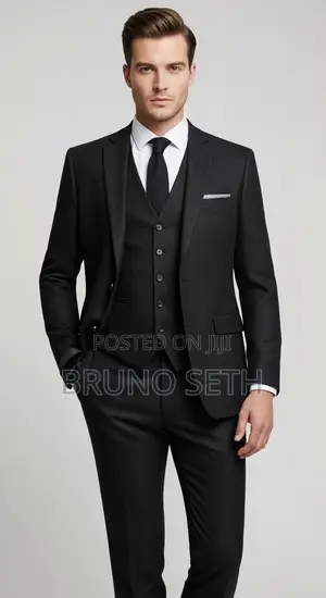Black Formal Suits for Men