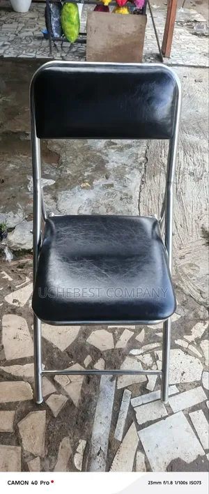 Foldable Chair Available