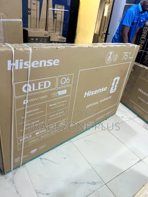 Ultra High Definition Hisense 75 Inches Qled Television