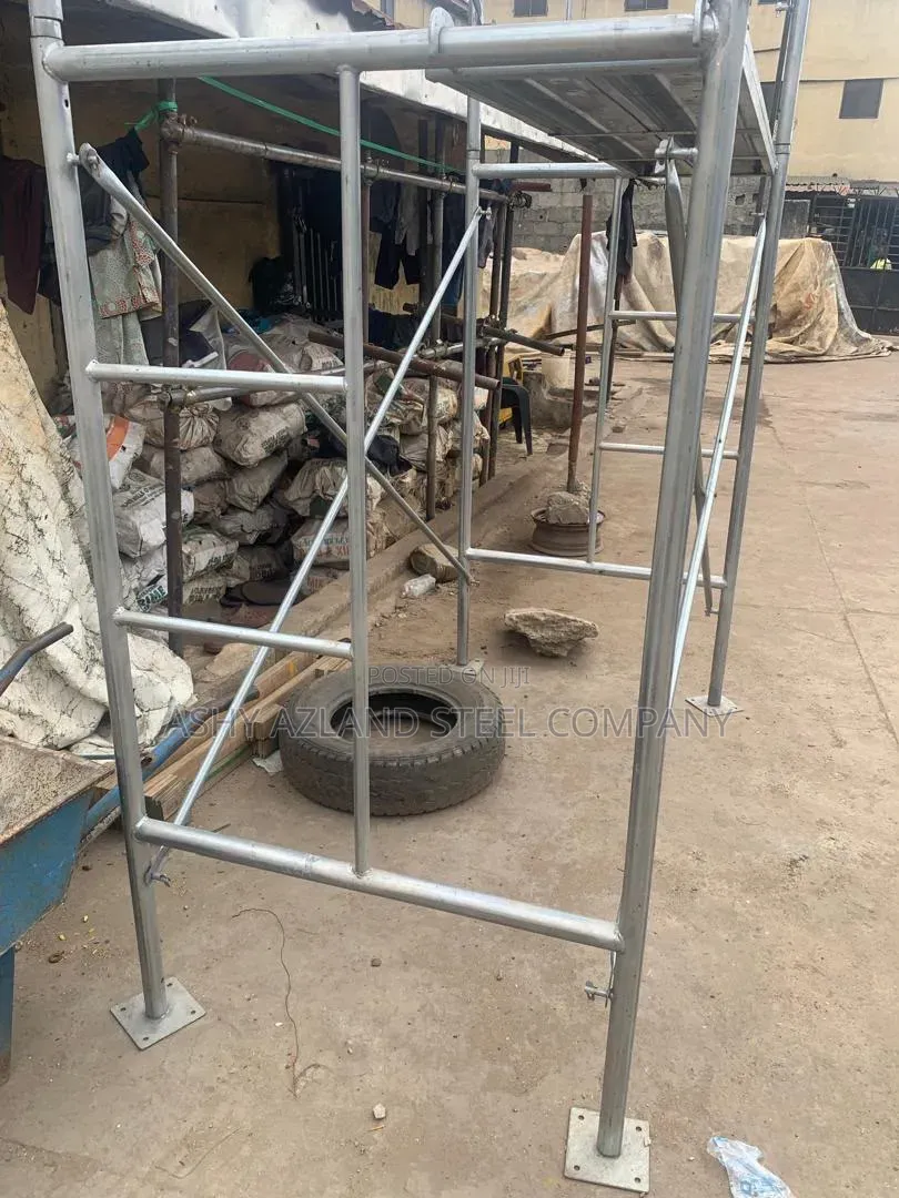 Galvanized Mobile Scalfold
