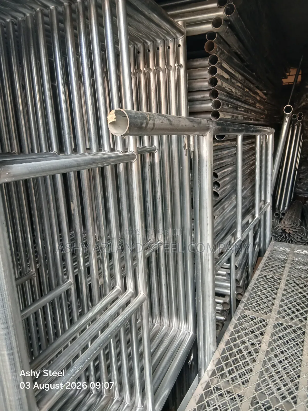 Galvanized Mobile Scalfold