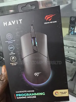 Gamenote Ms1038 RGB Backlit Programmable Gaming Mouse