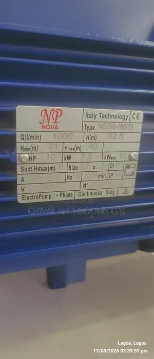 NOVA 10 HP Surface Pump