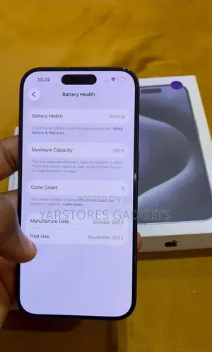 Apple iPhone 15 Pro 128 GB Black