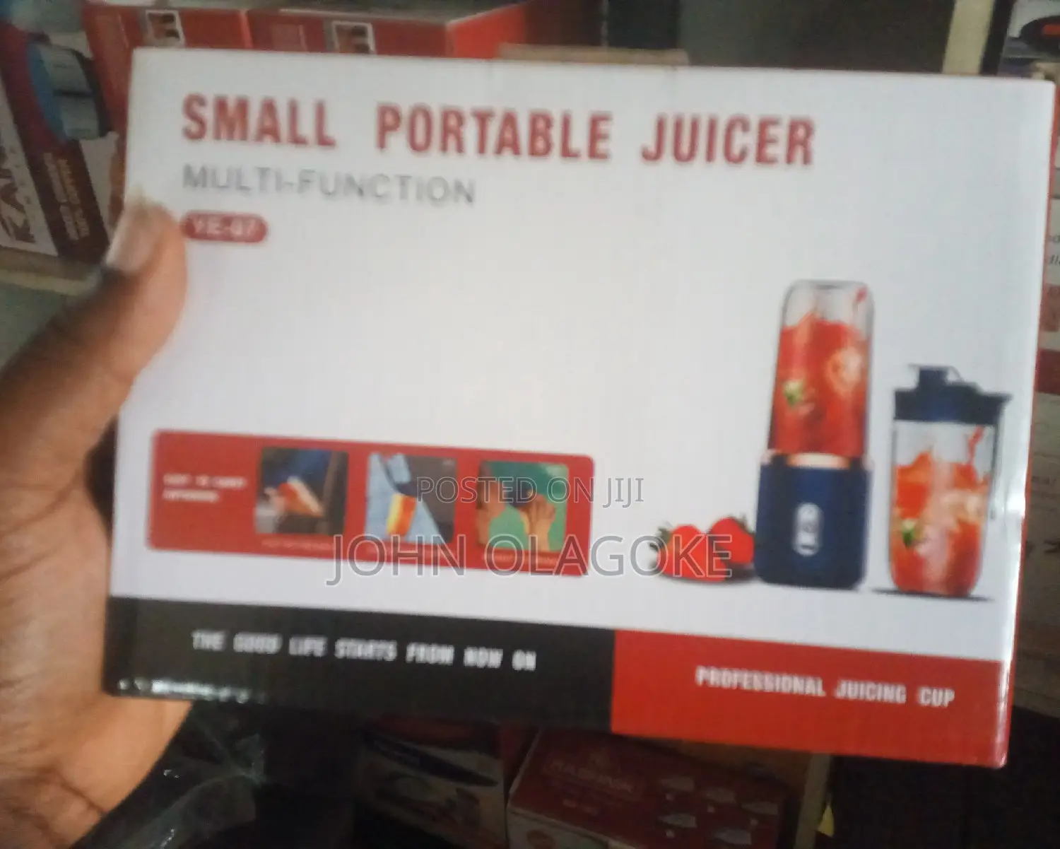 Rechargeable Juicer Blender 2cup