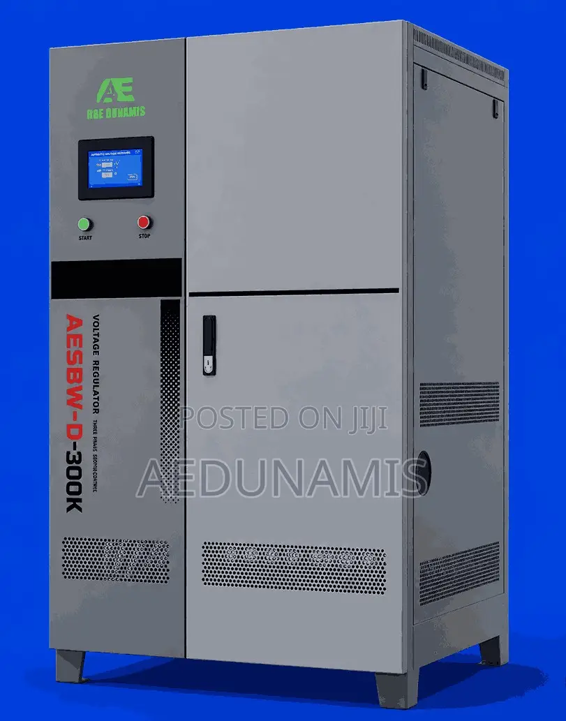A E Dunamis 300KVA 3 Phase Servo Voltage Stabilizer(304V-456v)