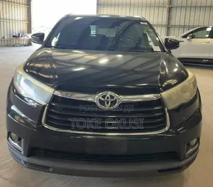 Toyota Highlander Limited V6 4x2 (3.5L 6cyl 6A) 2016 Black