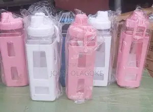 1L 3D Kids Water Bottle With Stickers