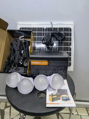 12.8V 6Ah LiFePO4 Yobolife Solar Kit