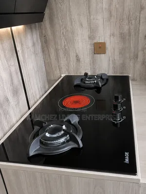 Quality Image 2-Burner 1 Electric Glass Gas Cooker