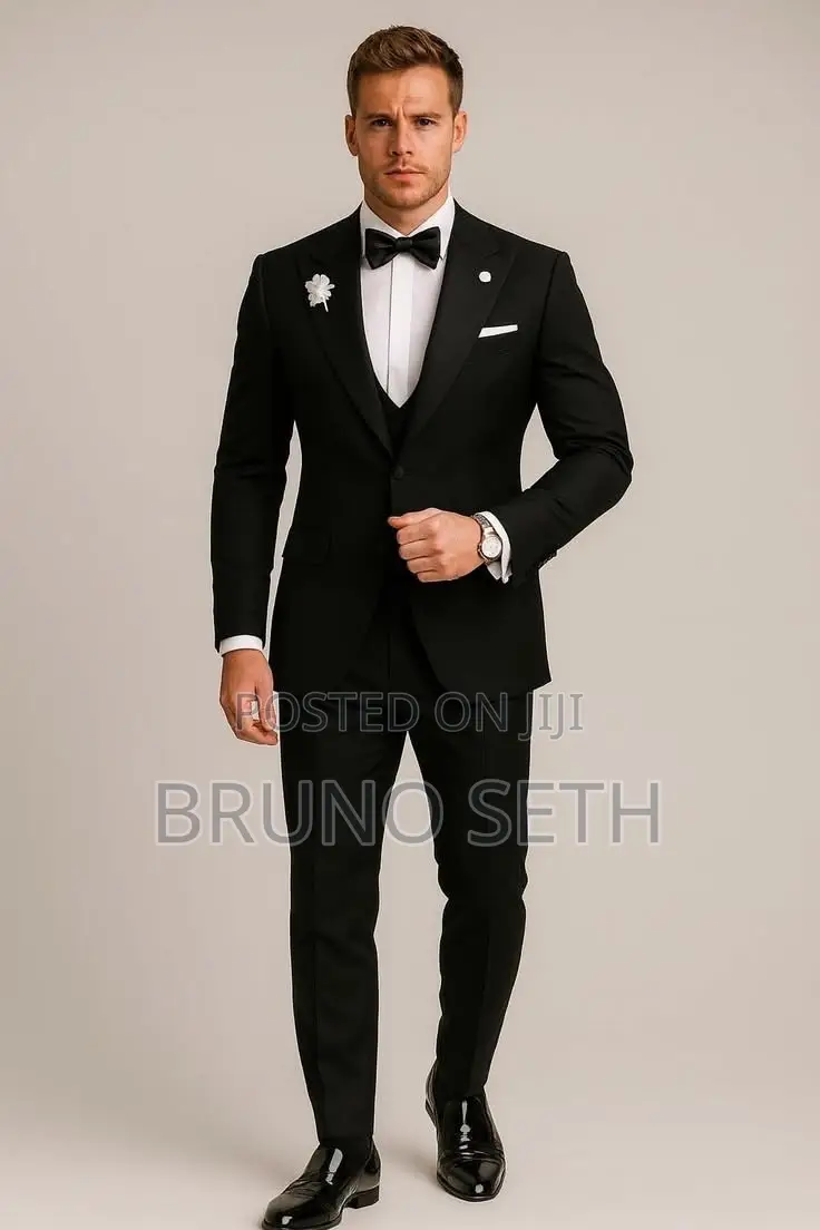 Men Single Button Suit