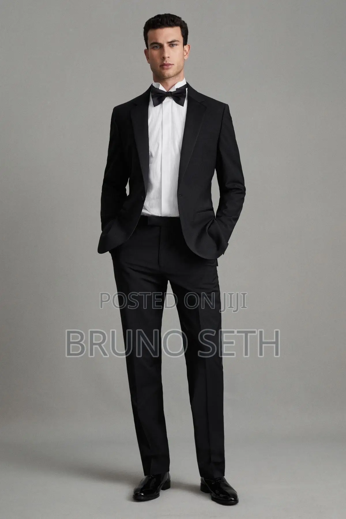 Men Single Button Suit